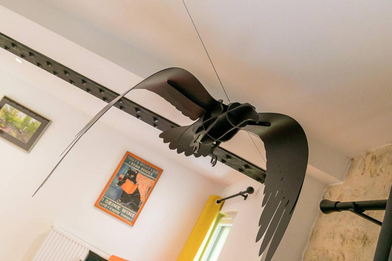 ディジョンLe Corbeau Et Le Homard, Un Vrai Havre De Paixアパートメント エクステリア 写真